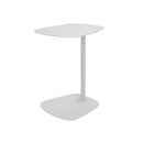 MESA LATERAL DE EXTERIOR BLANCA