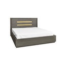 CAMA KING SEVILLA EN ACABADO DE MADERA GRIS