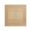 HAND-PAINTED ON JUTE