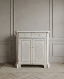 GABINETE ACABADO DE MADERA OFF WHITE