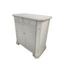 GABINETE ACABADO DE MADERA OFF WHITE