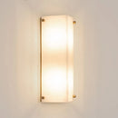LAMPARA DE PARED ESTILO MARMOL BLANCO
