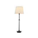 LAMPARA DE MESA, NEGRO MATE