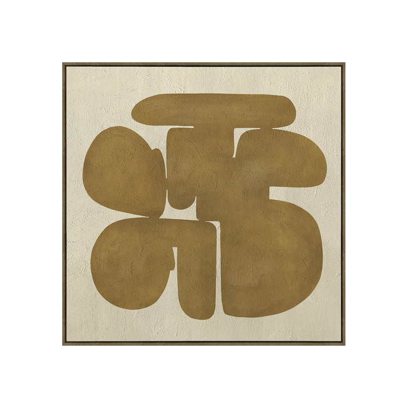 3D ART RELIEF WITH TEXTURED SURFACE
