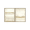 FRAMED CANVAS PRINTING, SET OF 2PCS