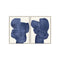 3D ART RELIEF, SET OF 2PCS
