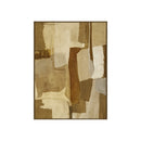 HAND-PAINTED ON JUTE