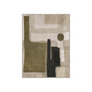 HAND-PAINTED ON JUTE