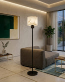 LAMPARA DE PISO NEGRA