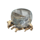 GOTA DE AGUA EN MADERA Y VIDRIO