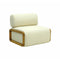 BUTACA VOGUE CURVE CON PUFF - 2PCS