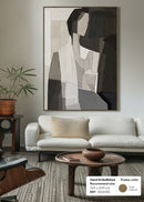 HAND-EMBELLISHED FRAMED CANVAS PRINTING