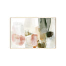 HAND-EMBELLISHED FRAMED CANVAS PRINTING