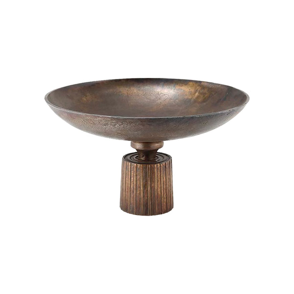 CENTRO DE MESA EN LATÓN VINTAGE