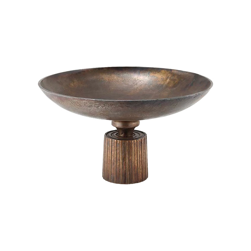 CENTRO DE MESA EN LATÓN VINTAGE