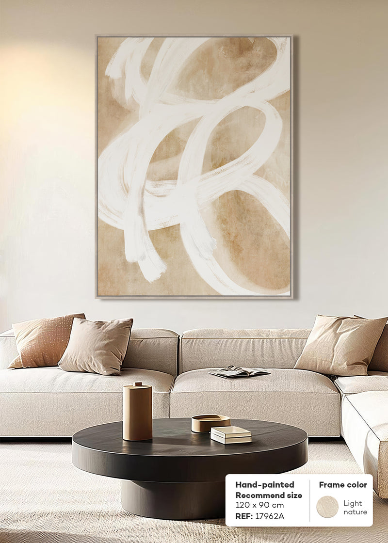 HAND-PAINTED FRAMED CANVAS PRINTING