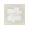 FRAMED LINEN CANVAS WITH HAND-PAINT