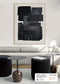 FRAMED LINEN CANVAS WITH HAND-PAINT