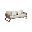 SOFA DE EXTERIOR DE TRES ASIENTOS WING