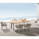 SILLA DE COMEDOR DE EXTERIOR AIO BEIGE