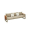 SOFA DE EXTERIOR DE TRES ASIENTOS NOTTINGHAM