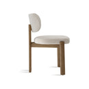 SILLA DE COMEDOR EN TELA BEIGE