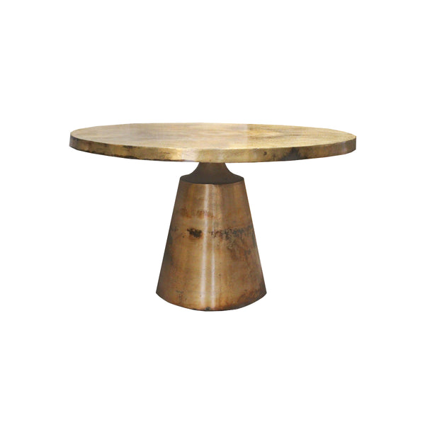 MESA DE ALUMINIO VINTAGE DE LATÓN 17
