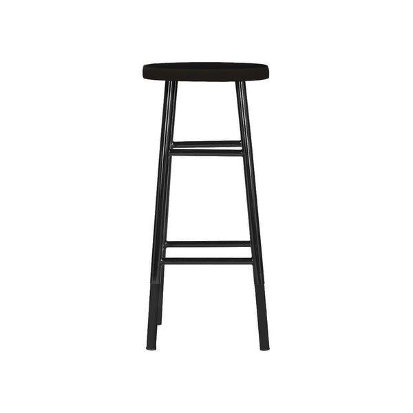 TABURETE NEGRO EN METAL