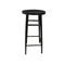 TABURETE NEGRO EN METAL