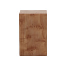 MESA LATERAL ACABADO DE MADERA