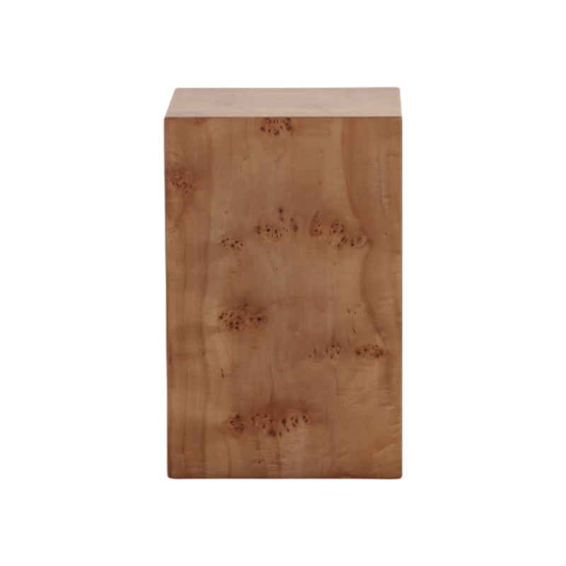 MESA LATERAL ACABADO DE MADERA