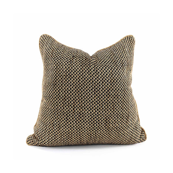 COTTON VISCOSE JACQUARD WEAVE, BLACK