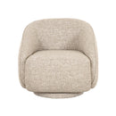 BUTACA GIRATORIA TEXTURIZADA KAKI