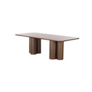 MESA DE COMEDOR ACABADO DE MADERA