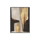IMPRESSION TEXTURED ART ON LINEN