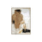 FRAMED HEAVY  TEXTURED ART  ON HESSIAN