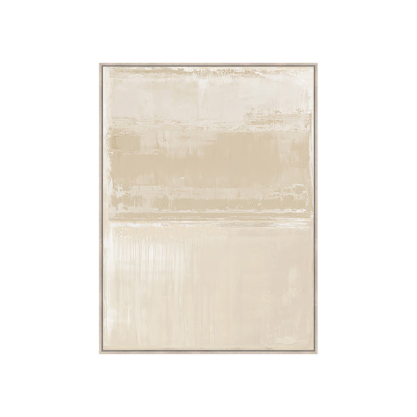 HAND-EMBELLISHED FRAMED CANVAS PRINTING