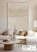 HAND-EMBELLISHED FRAMED CANVAS PRINTING