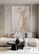 HAND-EMBELLISHED FRAMED CANVAS PRINTING