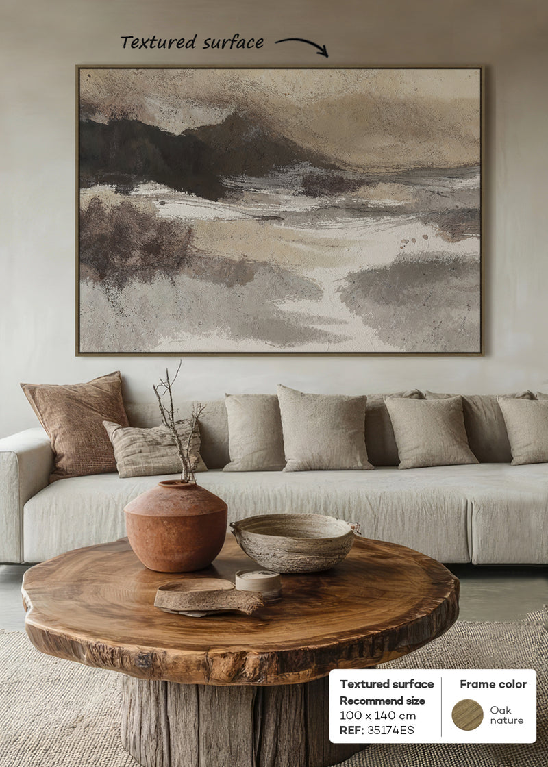 TEXTURED SURFACE FRAMED CANVAS PRINTING