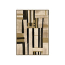 HAND-PAINTED ON JUTE