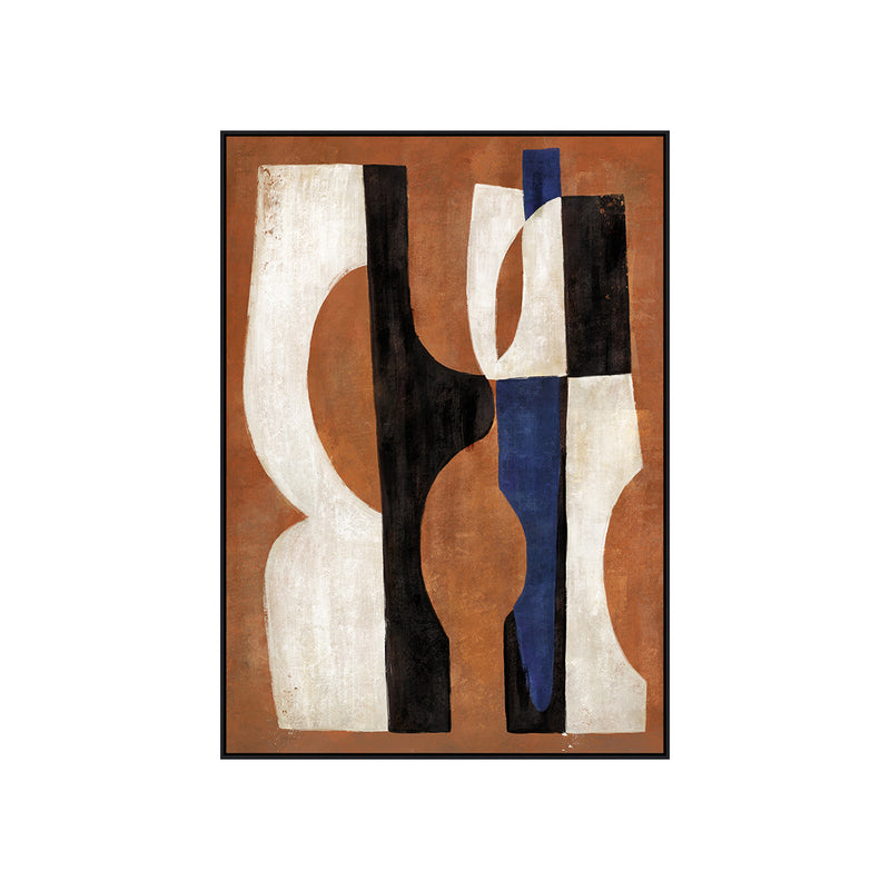 HAND-EMBELLISHED FRAMED CANVAS PRINTING