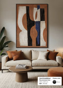 HAND-EMBELLISHED FRAMED CANVAS PRINTING