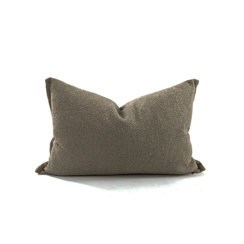 CUSHION, BOUCLE ALPACA COTTON BACK