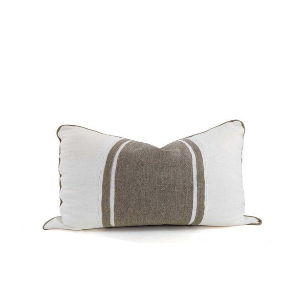 COJIN LINO ARTESANAL, NATURAL