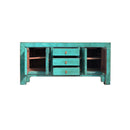 BUFETERA EN ACABADO DE MADERA VERDE