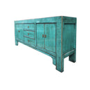 BUFETERA EN ACABADO DE MADERA VERDE