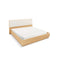 CAMA KING EN ACABADO MADERA