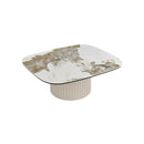 MESA DE CENTRO CON TOPE DE CERAMICA