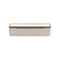 MESA DE TV CON TOPE DE CERAMICA Y BASE BEIGE